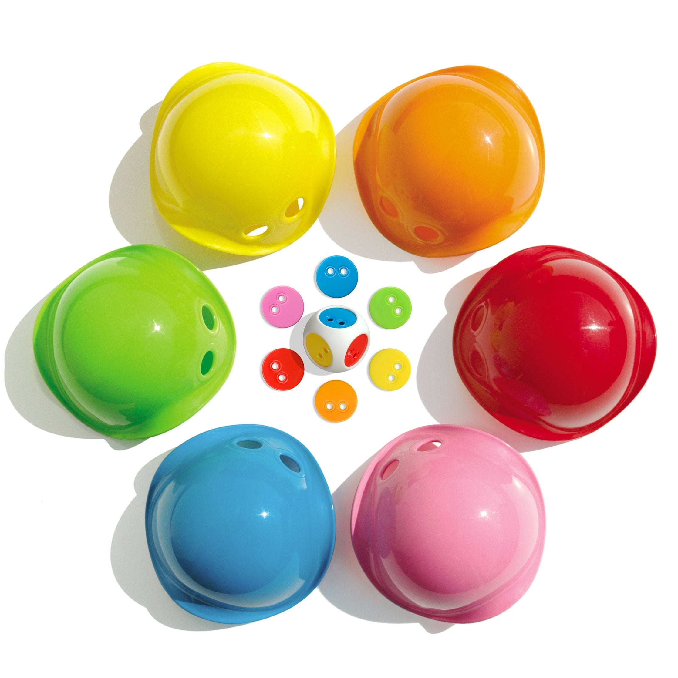 Moluk Bilibo Game Box – Creative Toddler Toy with Mini Bilibos, Pixel Chips & Elastic Dice