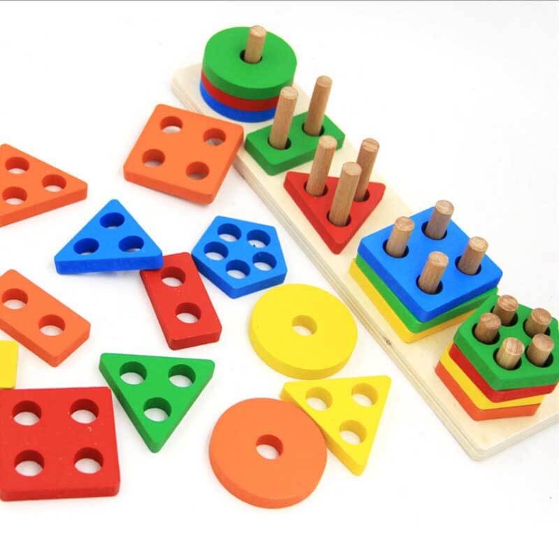 Wooden Sorting & Stacking Toys