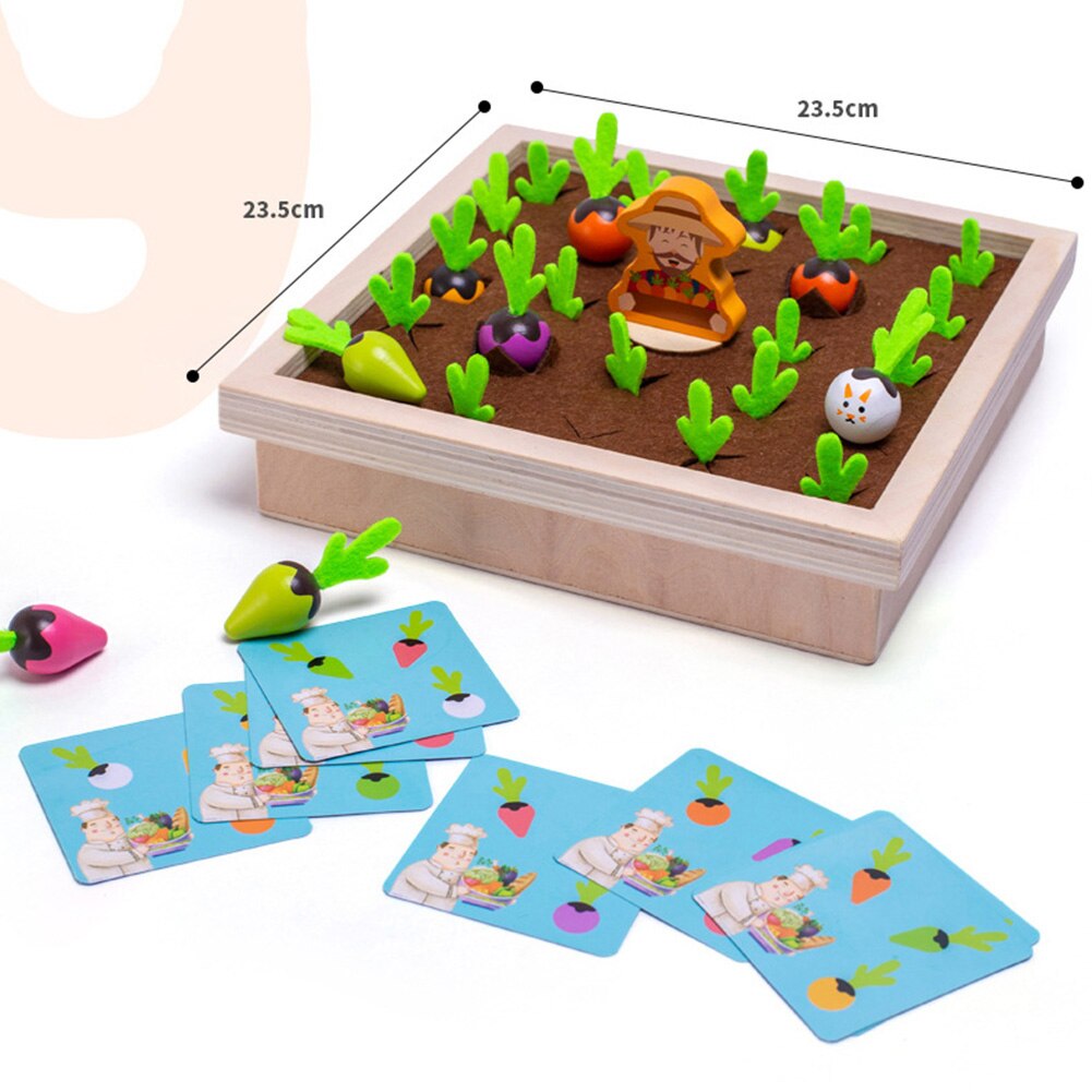 Montessori Carrots™- Educational Garden