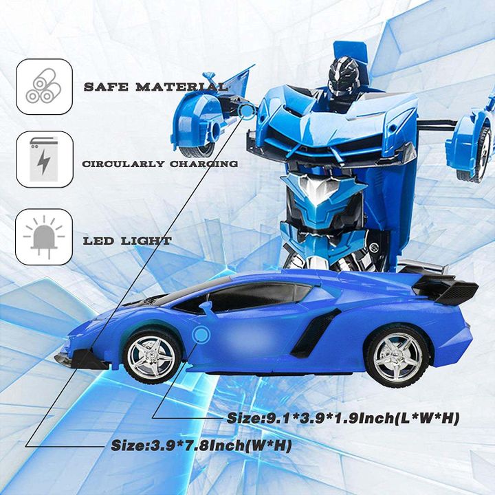 RC ULTRA-SENSING TRANSFORMED ROBOT CAR