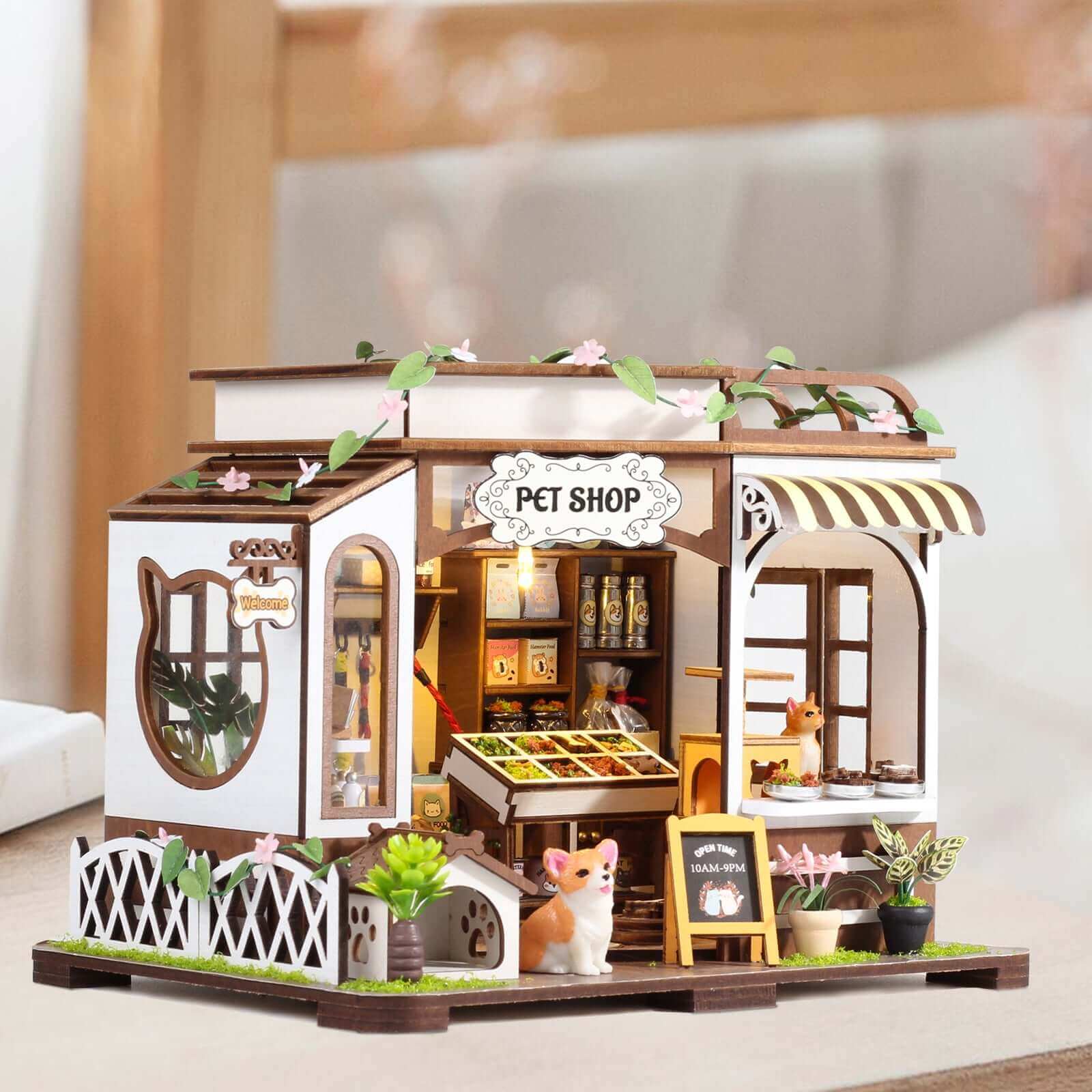 Pet Shop DIY Miniature House | Miniacraft