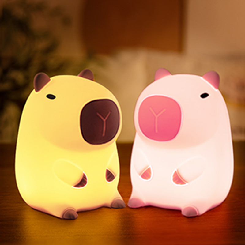 MiniaCraft® Capybara Squishy Night Light - Perfect Gift 🎁