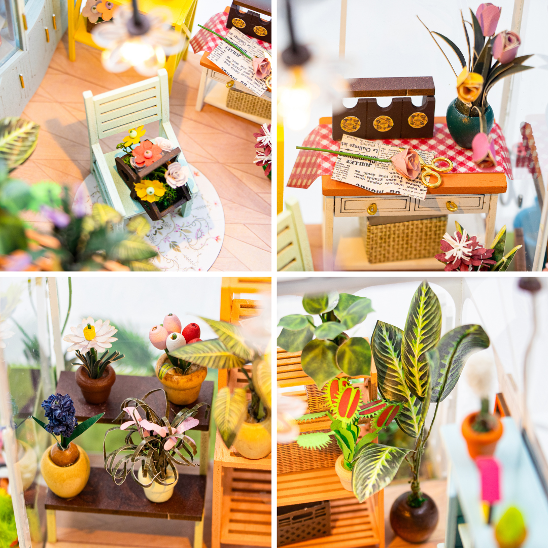 Sunshine Flower DIY Miniature House | Miniacraft