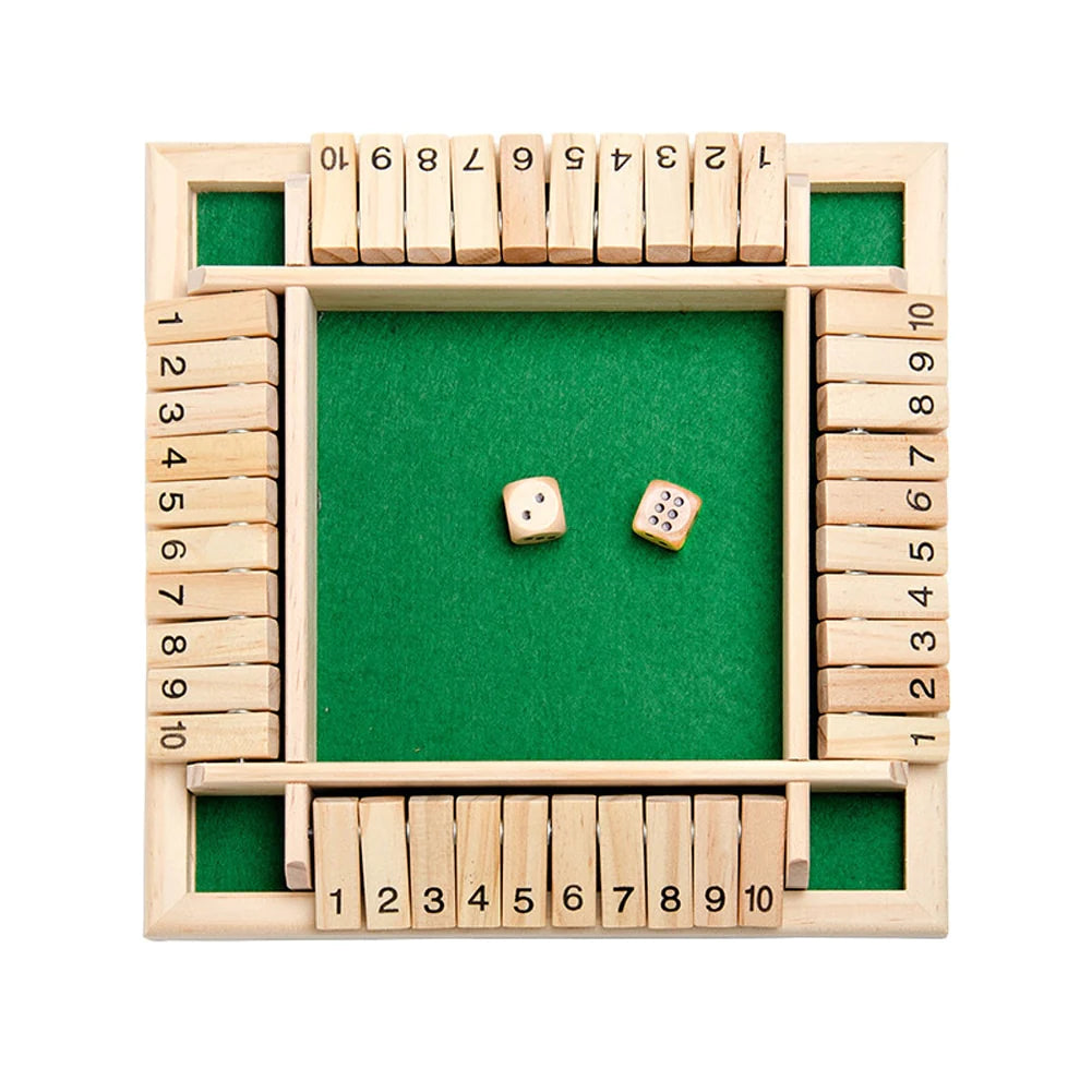 Shut The Box Board Game