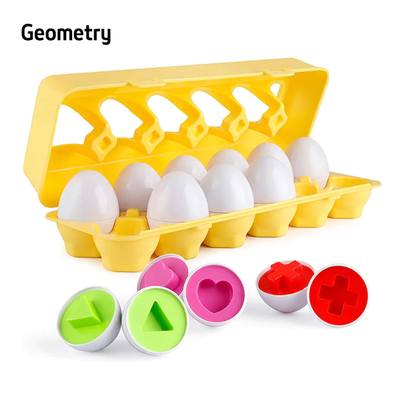 LOVEALOTTER Montessori Matching Eggs