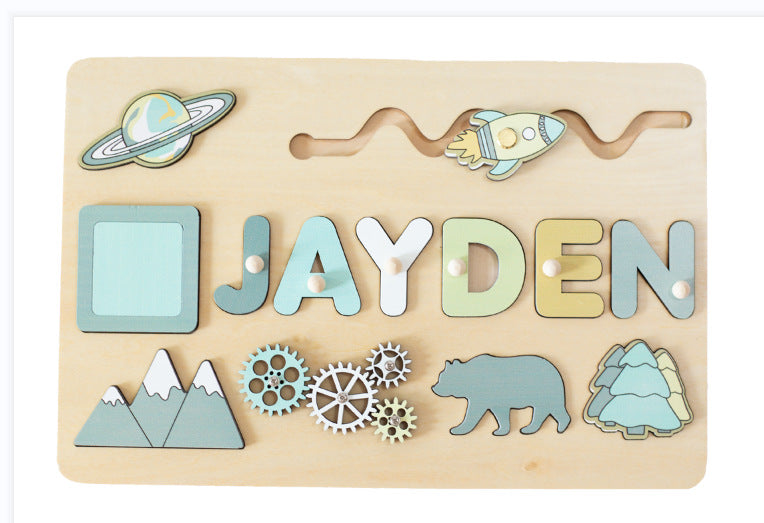 Personalised Wooden Name Puzzle