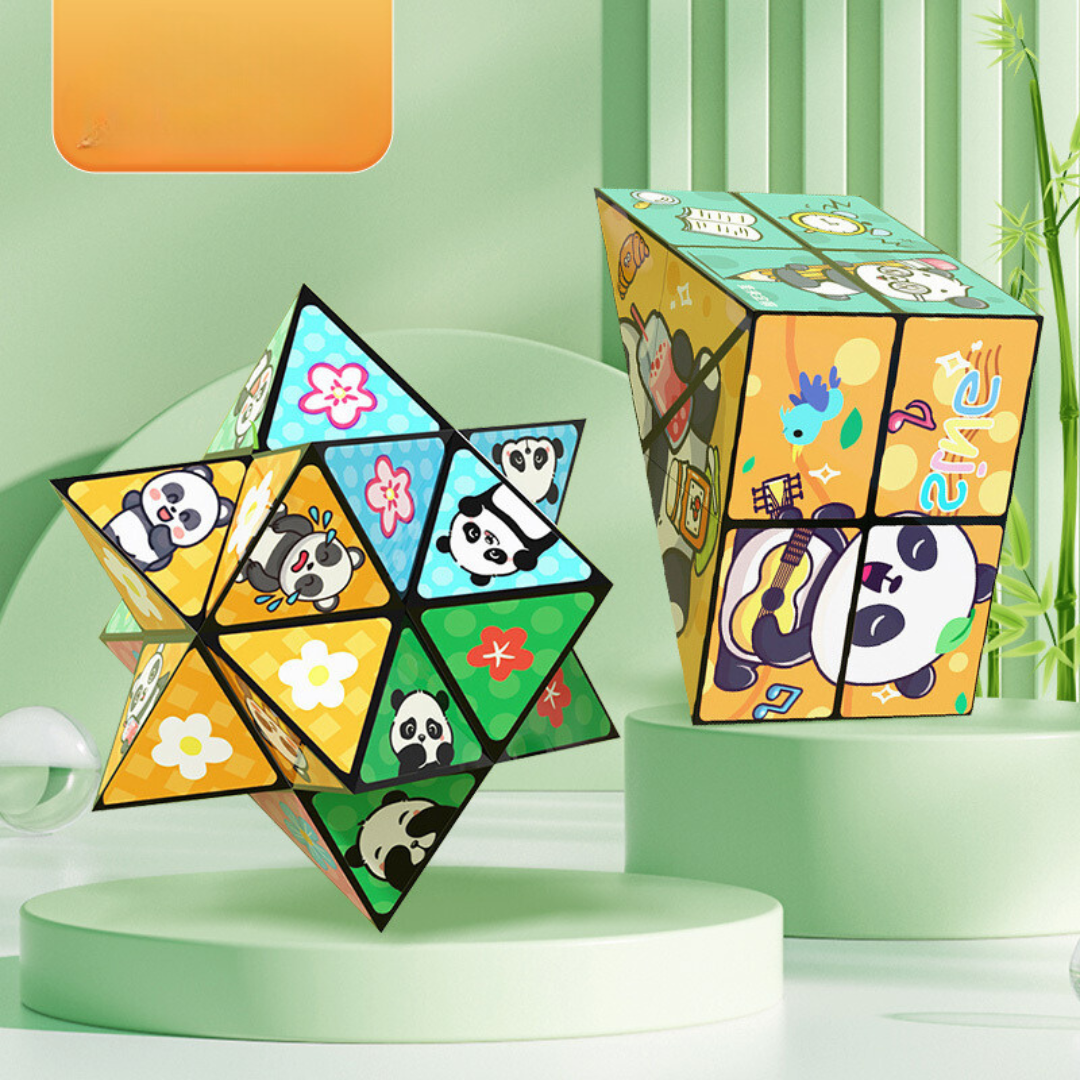 Magical Folding Cubes