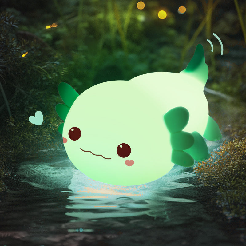 MiniaCraft® 2025 Limited Version Axolotl Squish Night Light - Perfect Gift 🎁