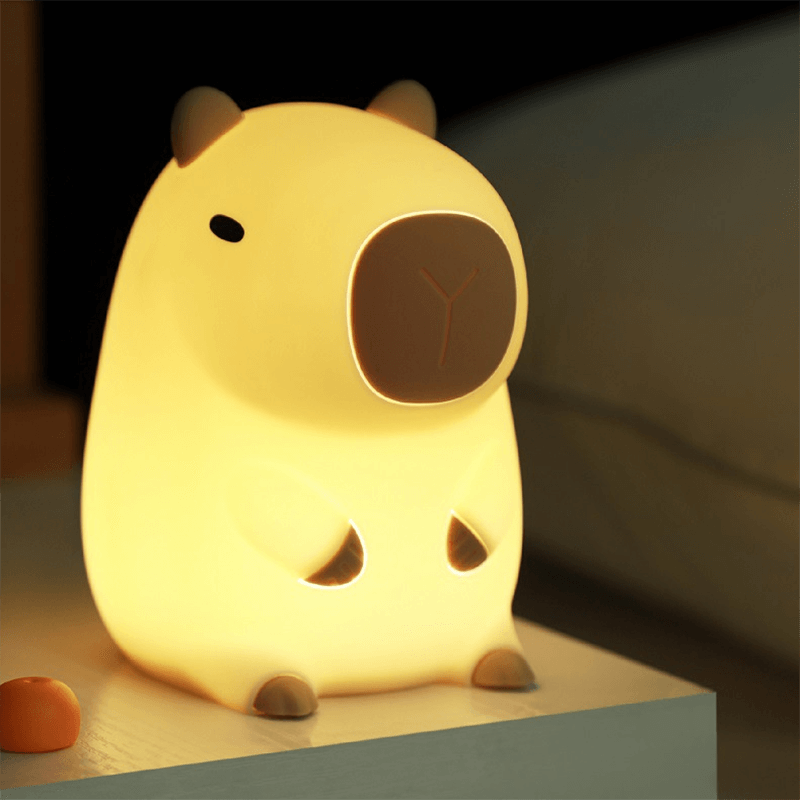 MiniaCraft® Capybara Squishy Night Light - Perfect Gift 🎁