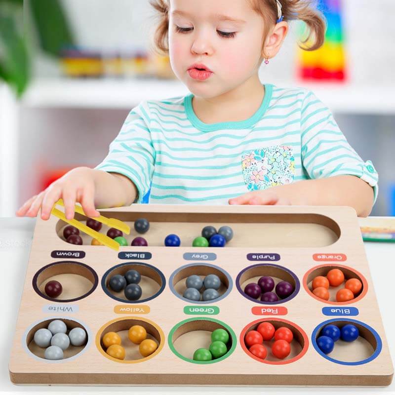 Clip Bead Sorting Board