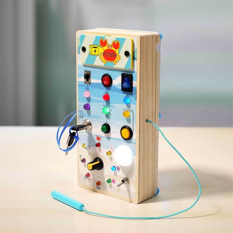 Wooden Sensory Switch Board