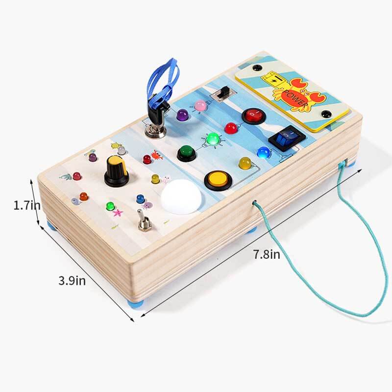 Wooden Sensory Switch Board