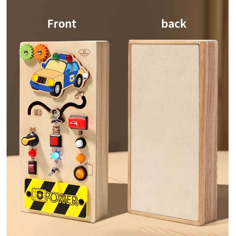 Wooden Sensory Switch Board