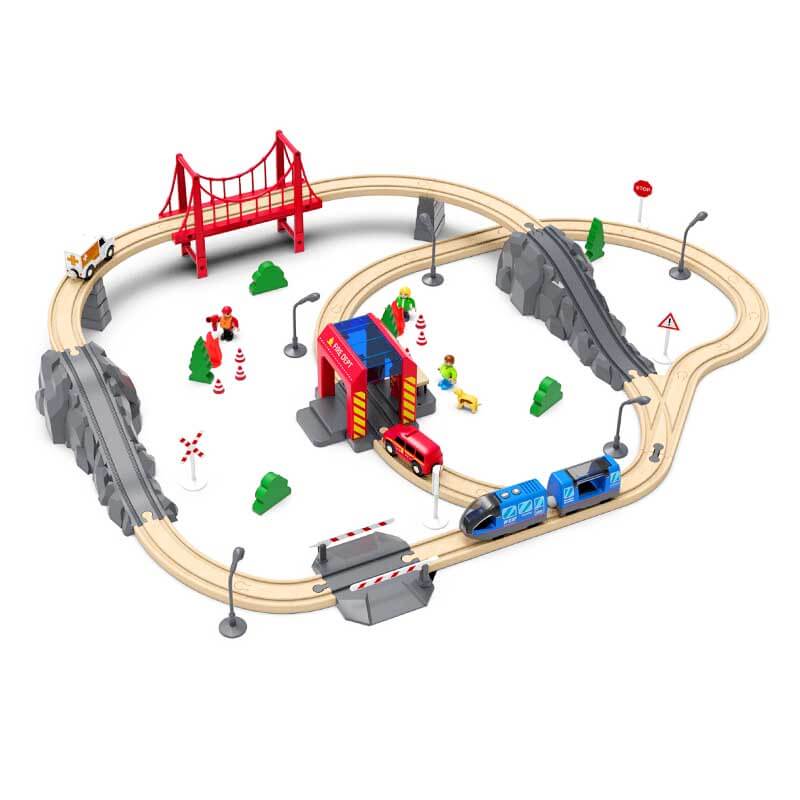 minicraft® Wooden Train Set