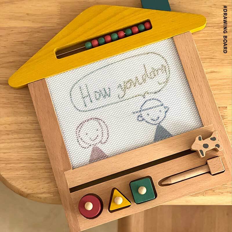 Wooden Magnetic Drawing Board