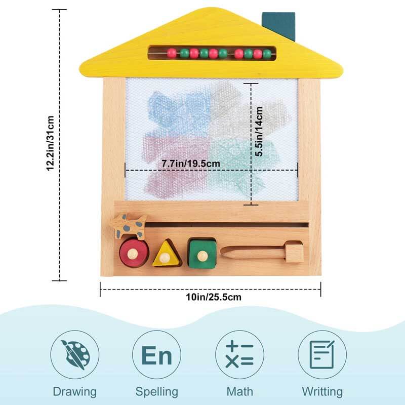 Wooden Magnetic Drawing Board