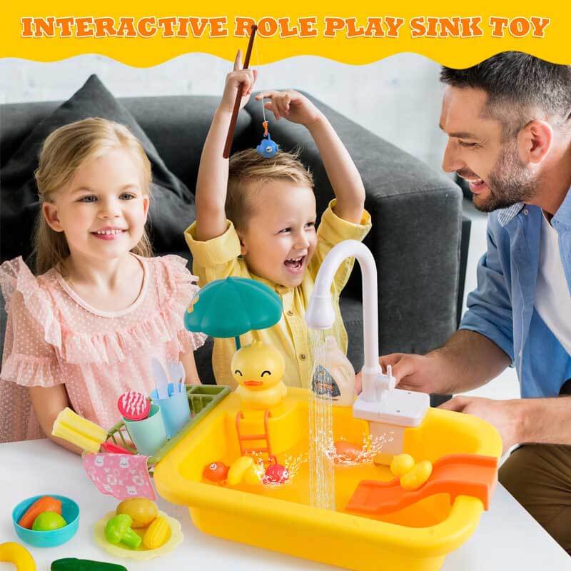 Kids Role Play Dishwasher Toy