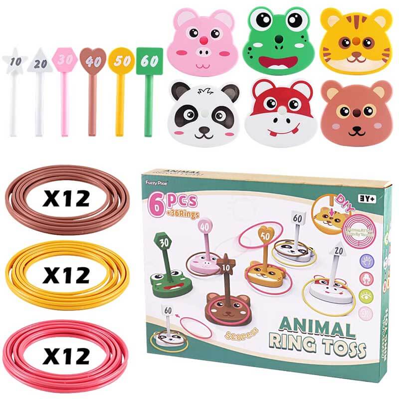 Animal Ring Toss Game