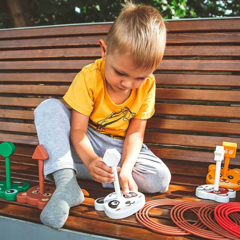 Animal Ring Toss Game