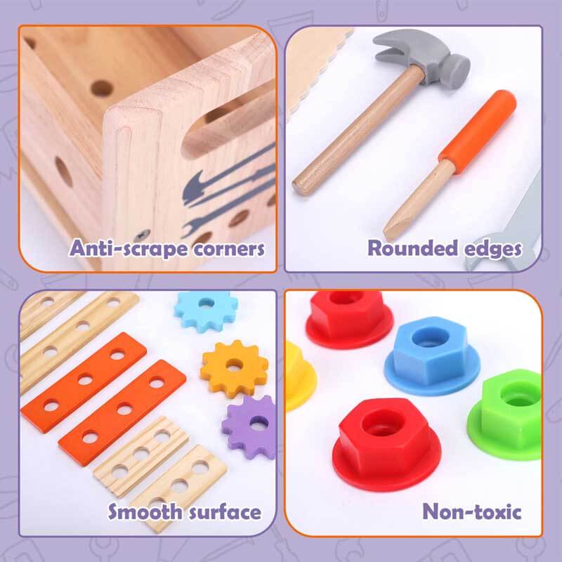 STEM Pretend Construction Tool Set