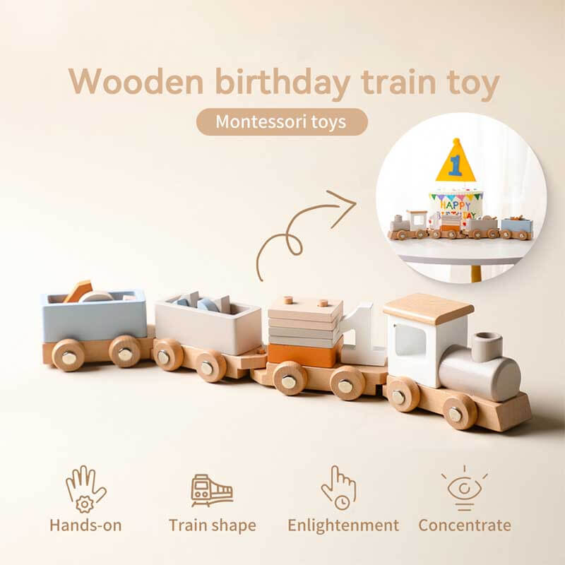 Children's Cake Decoration Ornament Train