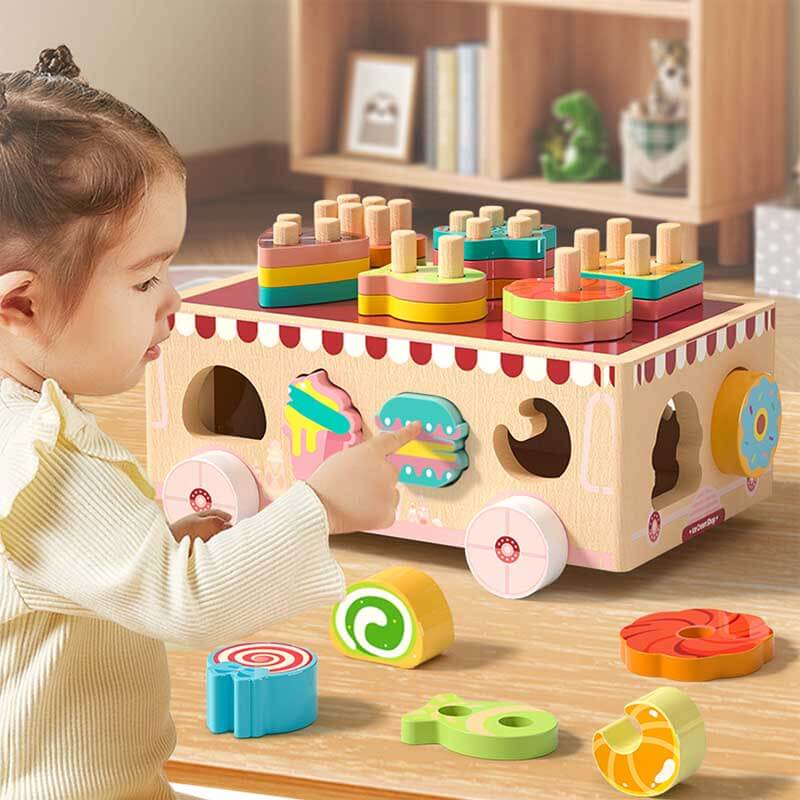 Montessori Wooden Shape Sorting Toys