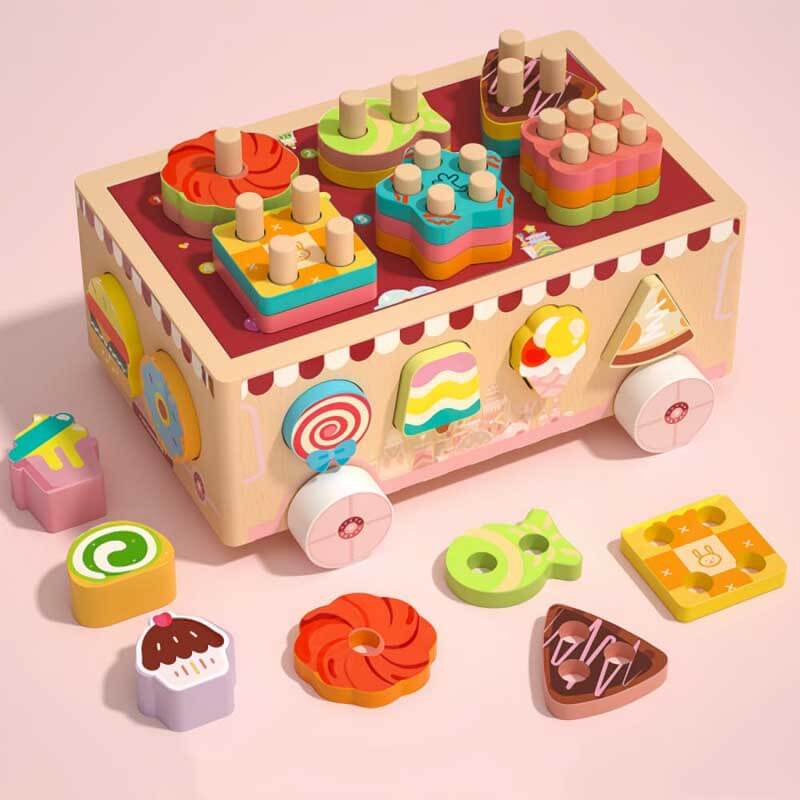 Montessori Wooden Shape Sorting Toys