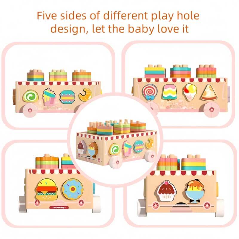 Montessori Wooden Shape Sorting Toys