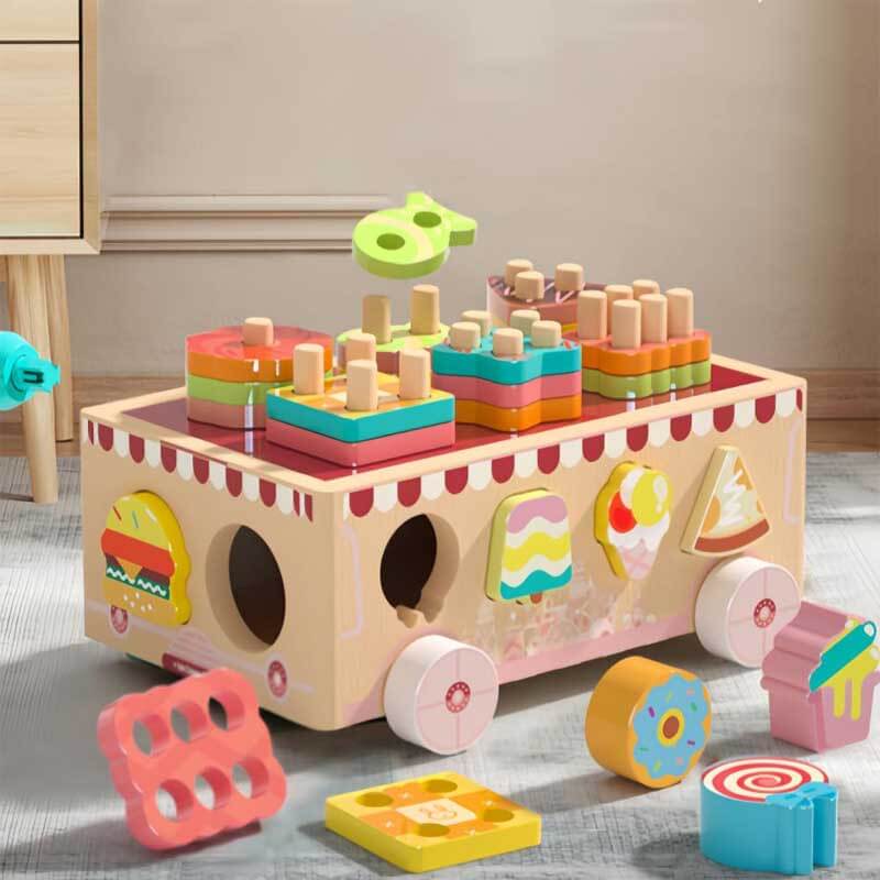 Montessori Wooden Shape Sorting Toys