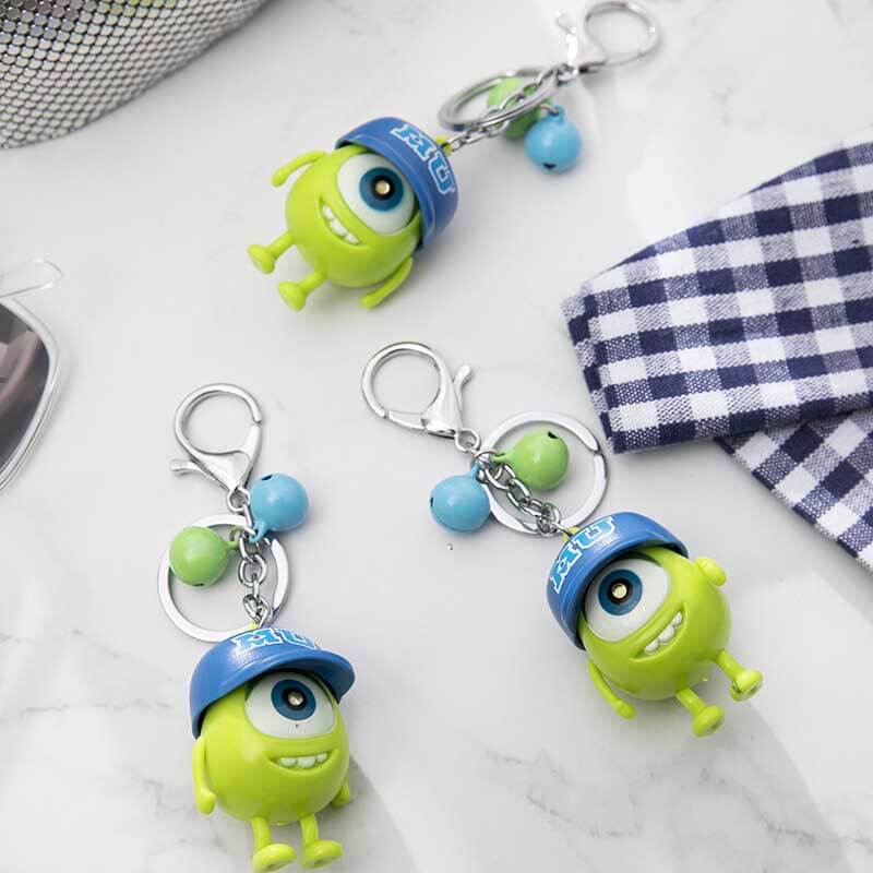 Three-eyed Monster Key Chain