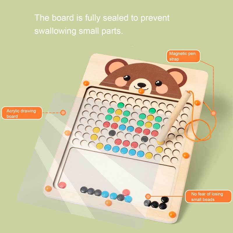 Wooden Magnet Drawing Board