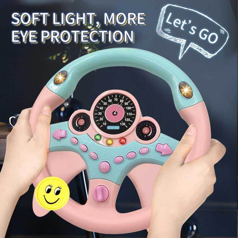 Simulated Steering Wheel for Kids