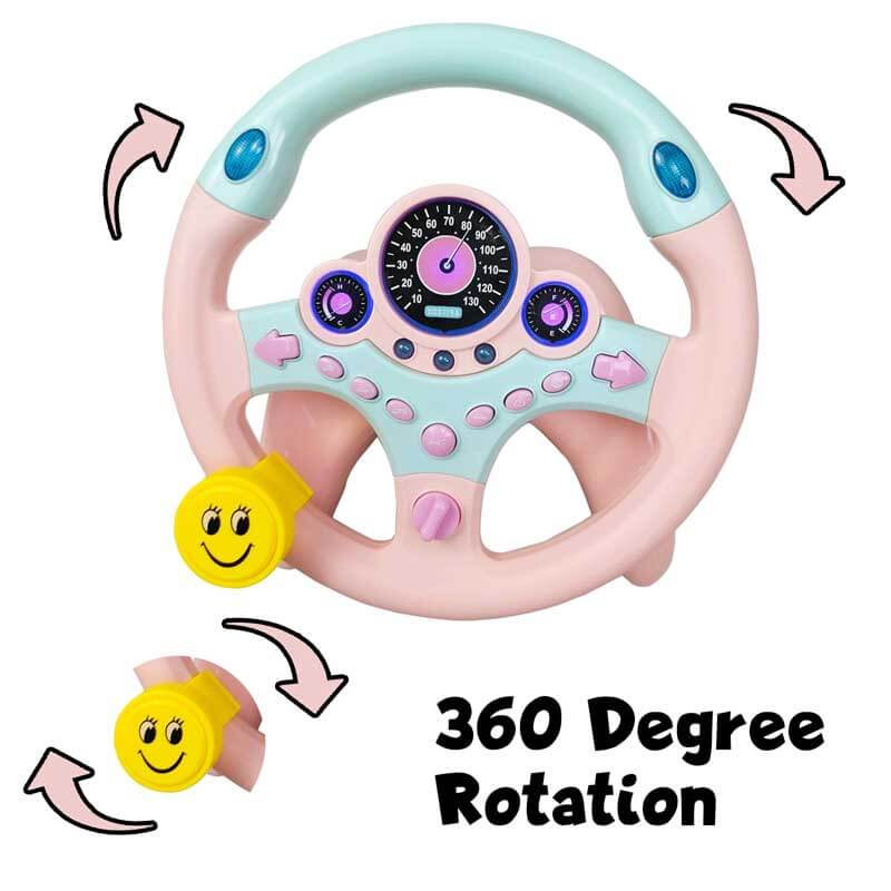 Simulated Steering Wheel for Kids