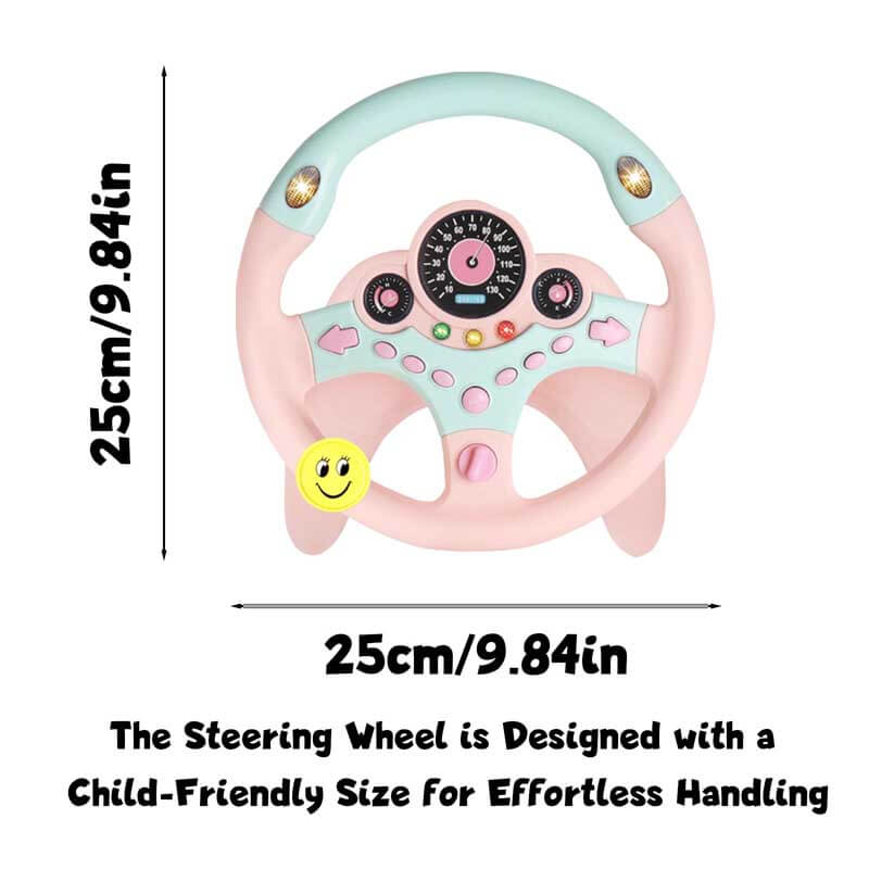 Simulated Steering Wheel for Kids