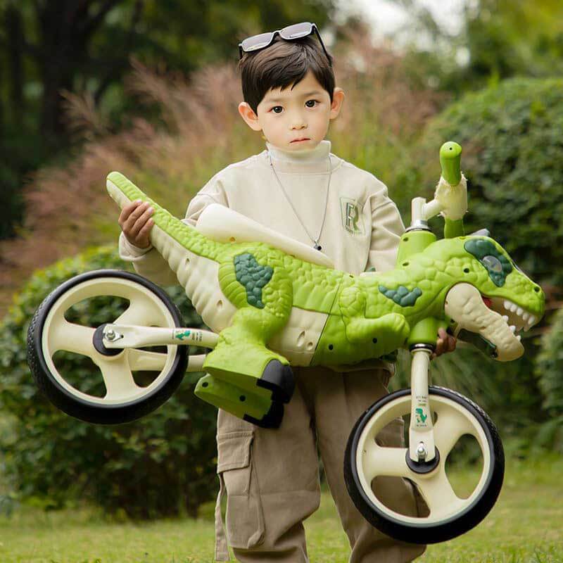 Dino-Themed Toddler Balance Bike