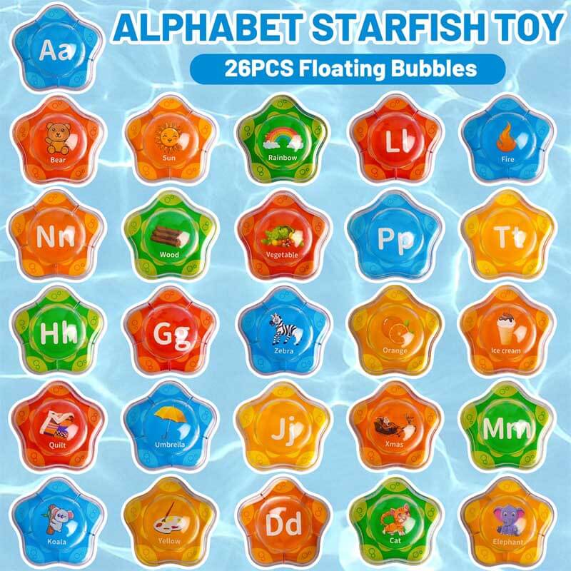 Alphabet Baby Bath Toys