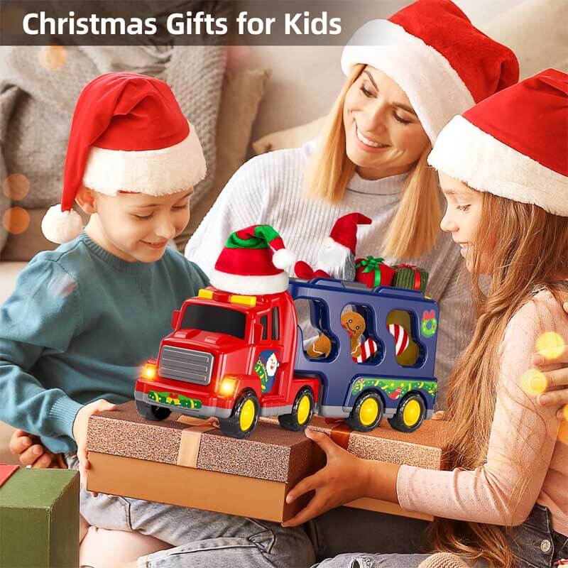 Christmas Truck Toys Sets