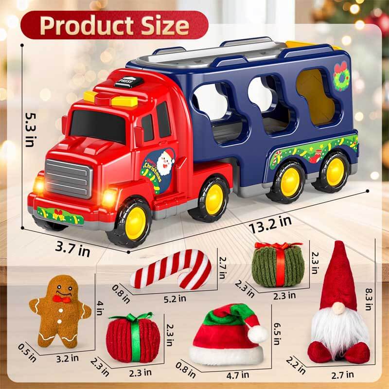 Christmas Truck Toys Sets