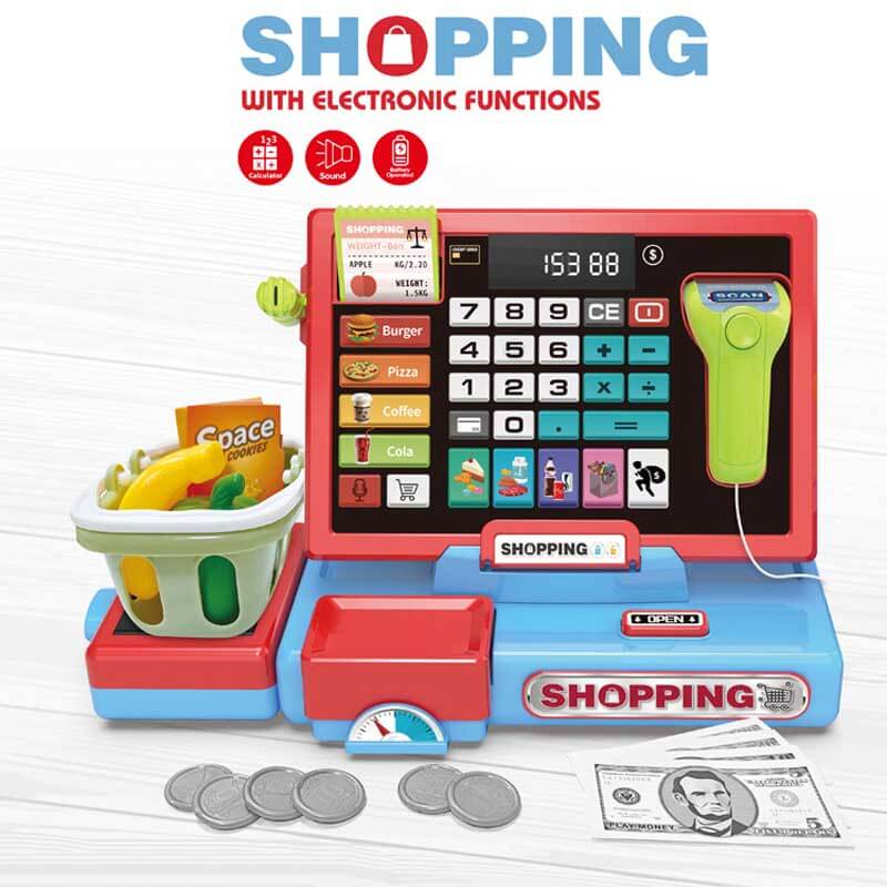 Toy Cash Register for Kids