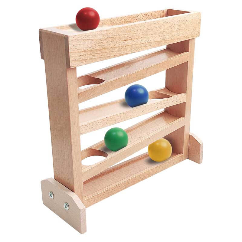 Montessori Wooden Ball Drop Toy