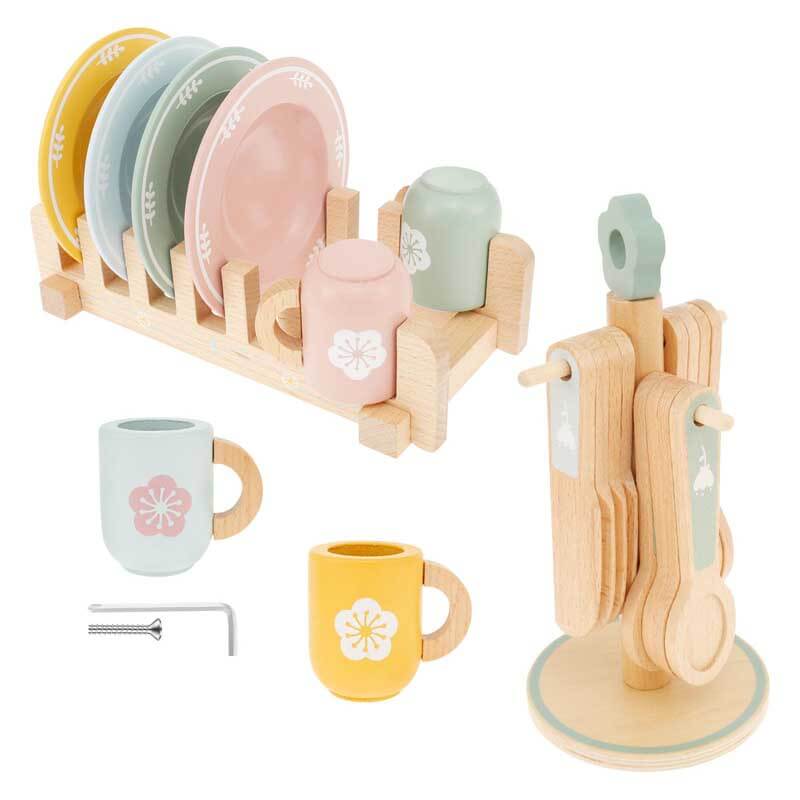 Kids Wooden Kitchen Playset