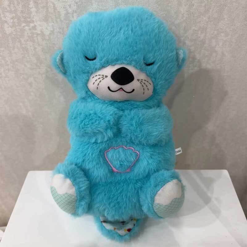 Breathing Otter Plush Toy