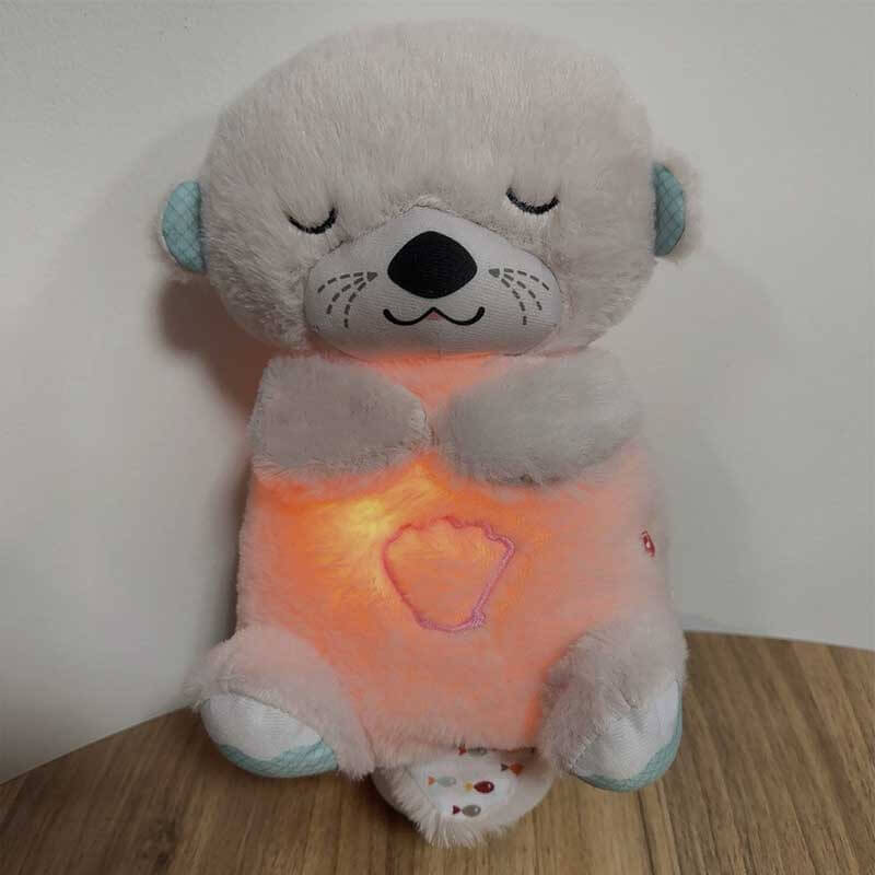 Breathing Otter Plush Toy