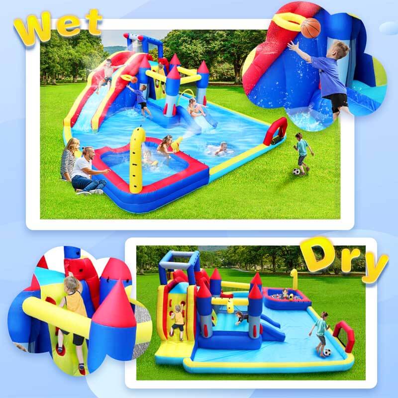 10 in 1 Inflatable Slide Water Park