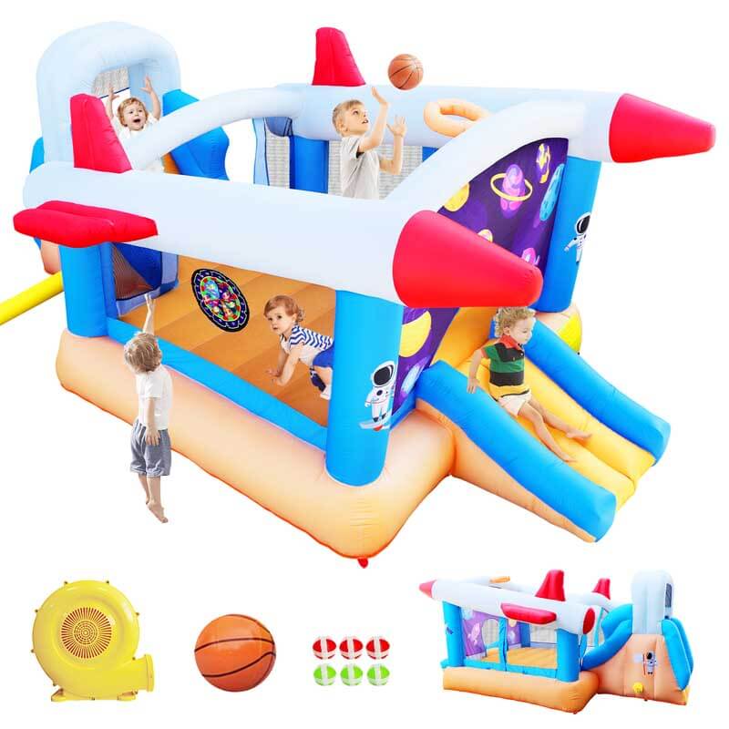 Space-theme Outdoor Inflatable Bouncer