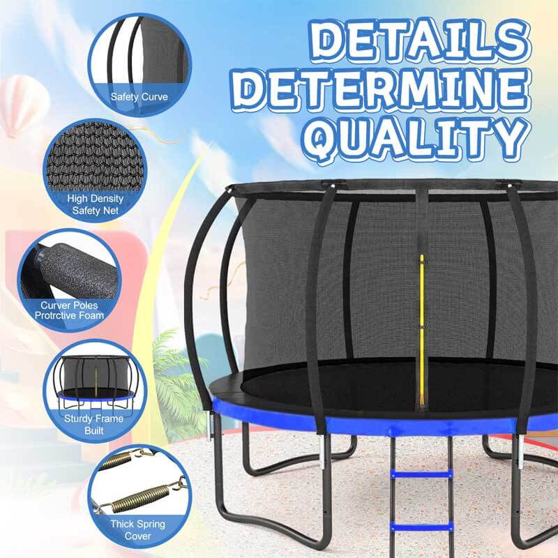 14FT Outdoor Big Trampoline