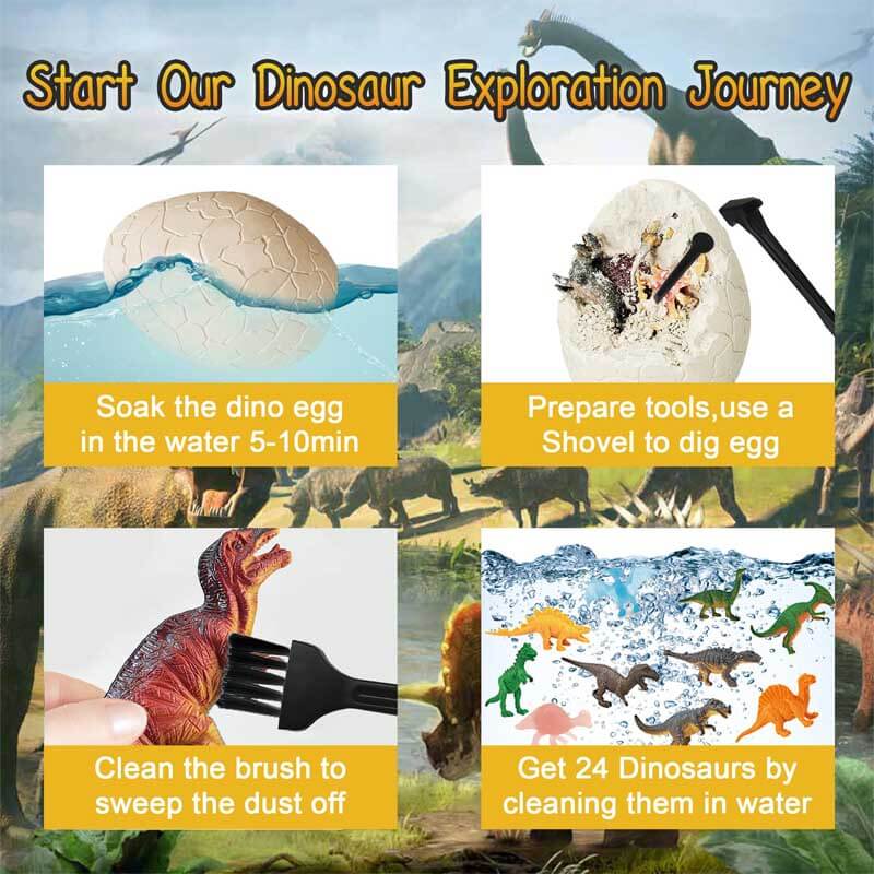 Jumbo Dinosaur Egg Dig Kit