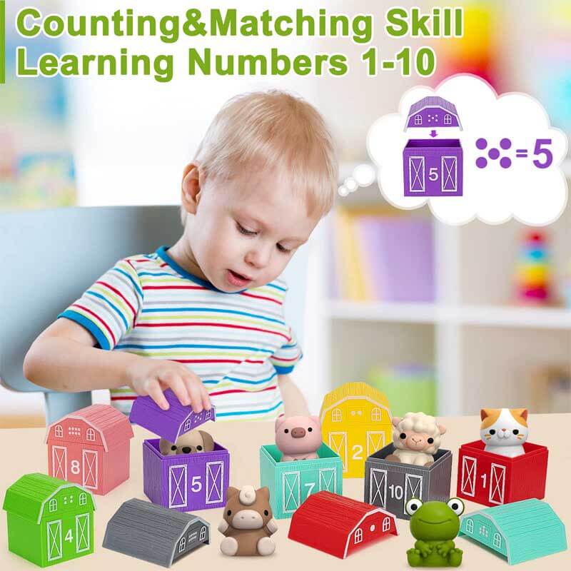 Farm Counting & Matching Game