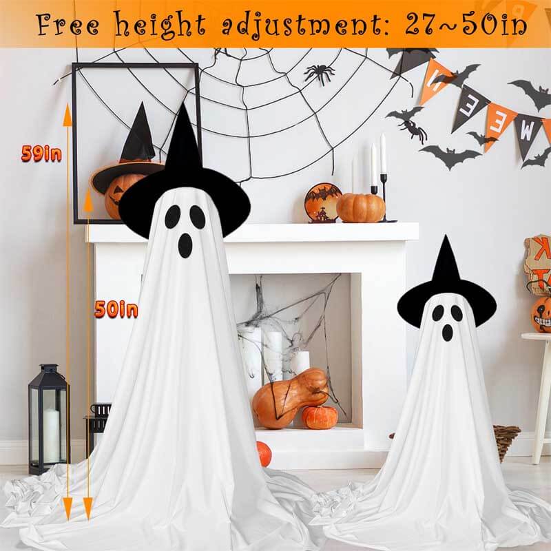 2Packs Halloween Ghost Decor