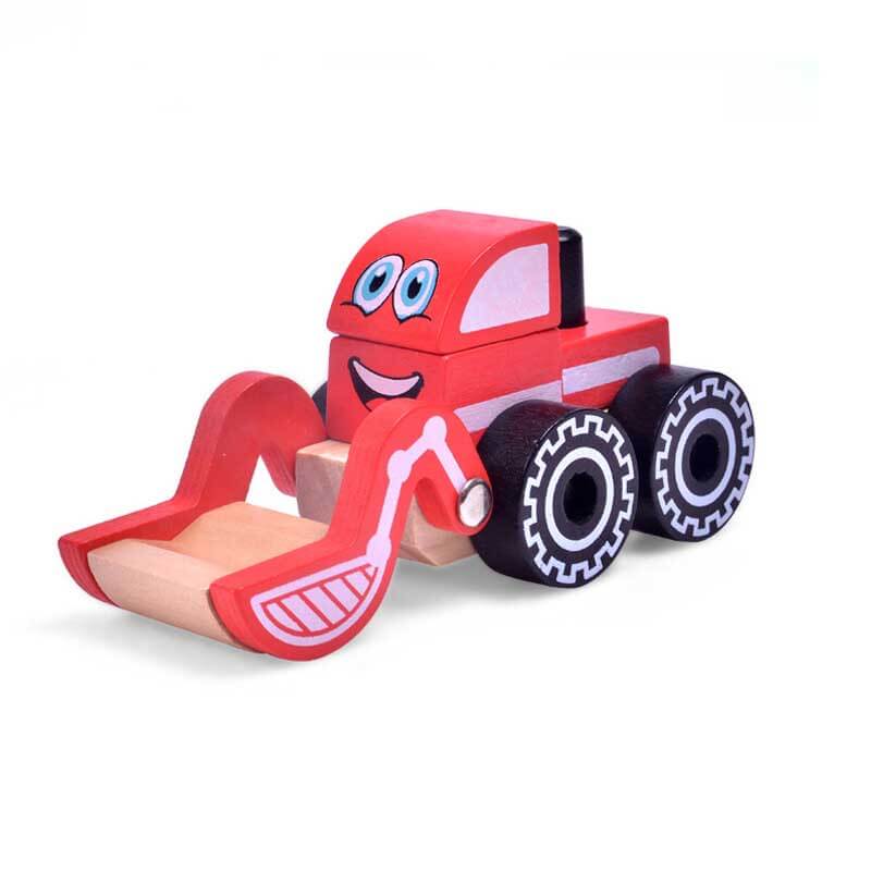 Wooden Vehicle Combination Puzzle